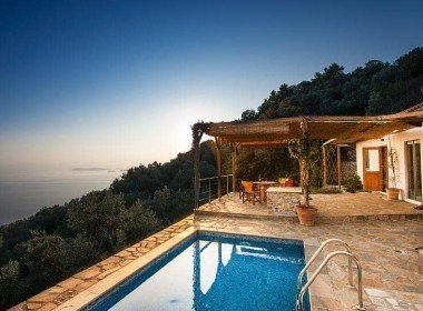 Yshia Cottag Pool Villa Villas Skopelos Glossa for rent price rural hidden relax best house apartment preis preise